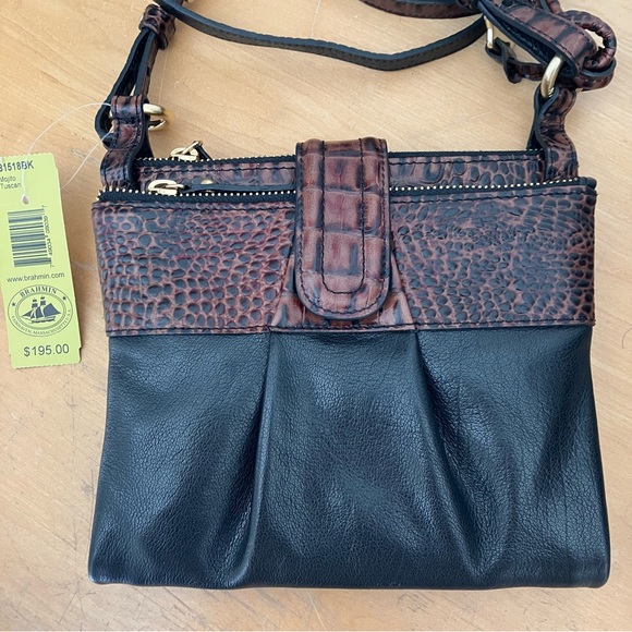 Brahmin Bags Nwt Brahmin Mojito Tuscan Leather Crossbody Organizer
